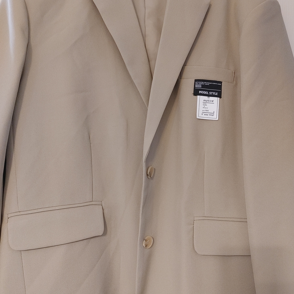 HU Elegant Beige Blazer.